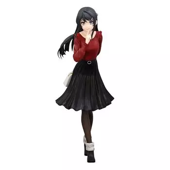 Seishun Buta Yarou Series Figure Sakurajima Mai Winter Coordinate Trio-Try-iT ver.
