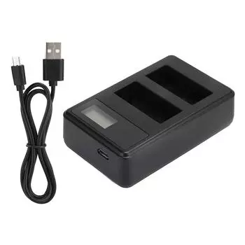 SEIVI NP W126 Портативное зарядное устройство для камеры с ЖК-дисплеем и электрическим количеством зарядных устройств, два слота для