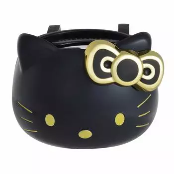 SEIWA Автомобильный держатель для напитков Hello Kitty KT494, Ч/Б, чёрный