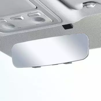 SEIWA Car Interior Mirror Frameless Type Silver 250mm Plane Mirror R107