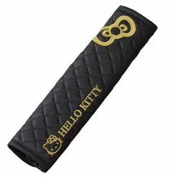 SEIWA Car Supplies Seat Belt Pad Hello Kitty B&G KT513