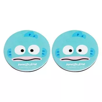 SEIWA Sanrio Car Supplies Подставка для напитков Hangyodon IMP263 Коврик для напитков Впитывающий воду Мягкий Быстросохнущий Автомобиль 2 шт. Милый Стильный Персонаж HELLO
