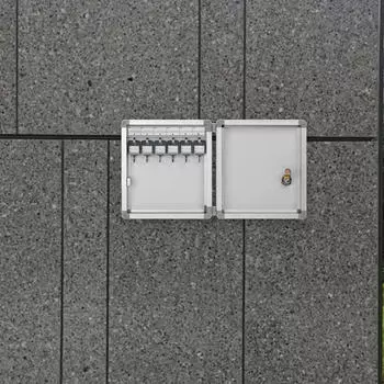 Сейф-органайзер для ключей, сейф для автосалонов, автомастерских, офисов 205x60x213 мм, 6 ключей