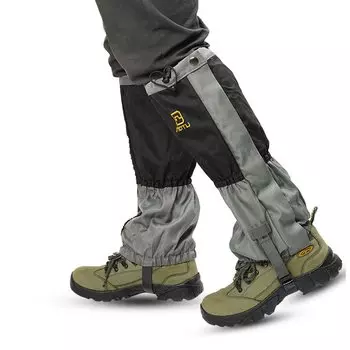 SEKIDAR Long Climbing Mud Sand Bad Leg Black M Водонепроницаемые/дышащие гетры, Gator, Водонепроницаемые, гетры/гетры, легкие, защита, защита, легкие, чёрный