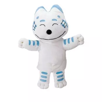 Sekiguchi 11 Кошка ручная кукла полосатая кошка 535859