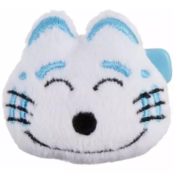 Sekiguchi 11-Pink Cat Plush Toy Badge Tabby Cat 535170
