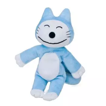 Sekiguchi 11piki Cat Plush Toy Blue 535880