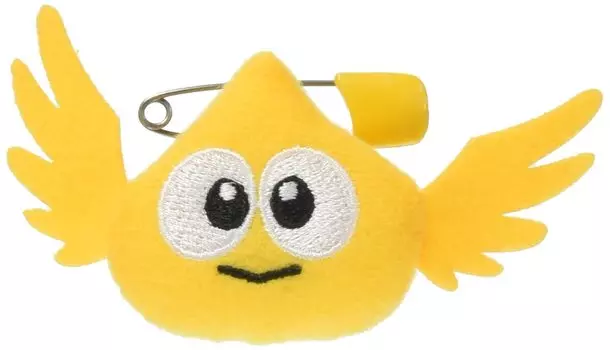 Sekiguchi Dragon Quest The Adventure of Dai Plush Toy Badge 651047 Gome-chan