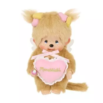 Sekiguchi Love Happy Angel Monchhichi S Girl 244232 x W13 x H21.5 D7.5cm