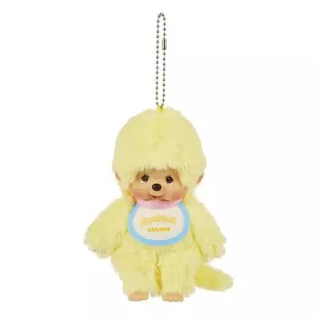 Sekiguchi Monchhichi COLORS брелок желтый 203192