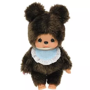 Sekiguchi Monchhichi FriendS Bear S 257980 H20 x W13 x D8cm