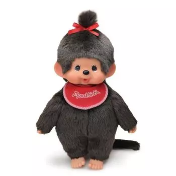 Sekiguchi Monchhichi Premium Standard L Brown Girl 251056 H45 x W34 x D13cm