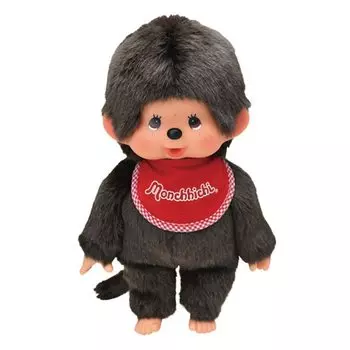 Sekiguchi Monchhichi Premium Standard Plush Toy M Brown Boy 226344