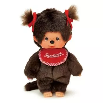 Sekiguchi Monchhichi Premium Standard S Brown Girl Twintails 251124 x W13 x H21.5 D7.5cm