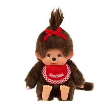 Sekiguchi Monchhichi Premium Standard SS Brown Girl 228584 H14 x W9 x D7cm