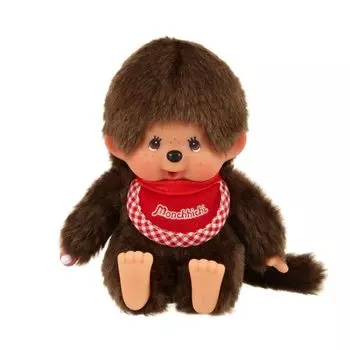 Sekiguchi Monchhichi Premium Standard SS коричневая сидящая плюшевая игрушка для мальчика 226771
