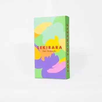 Sekirara Card Card Game Toy Friends Game Gift Present Travel Party Drinking Party Camping Двуязычные 55 карт для взрослых Sekirara Card Friends зелёный