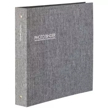 SEKISEI Альбом карманный Harper House Photo Binder L емкость 600 листов L 300 листов или более Серый XP-3236