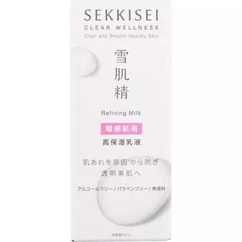 Sekkisei Clear WellneSs Kose Sekkisei Clear WellneSs Очищающее молочко Ss 140 мл