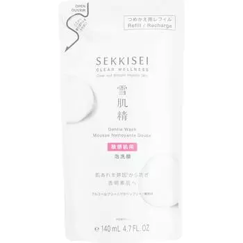 Sekkisei Clear Wellness Kose Sekkisei Clear Wellness Мягкое очищающее средство 140 мл