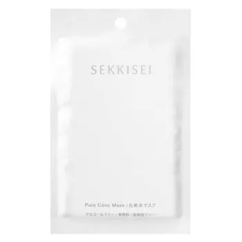 Sekkisei Clear Wellness Pure Concentrate Mask Маска для лица 16 мл x 1 шт. (Гипоаллергенная формула)