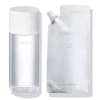 Sekkisei Clear Wellness Pure Conch Kit Лосьон 200 мл Сменный блок 170 мл Набор Бесцветный (Гипоаллергенная формула) + чистый