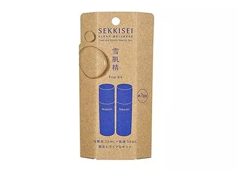 Sekkisei Clear Wellness Trial Kit Лосьон 35 мл Эмульсия 35 мл Набор +
