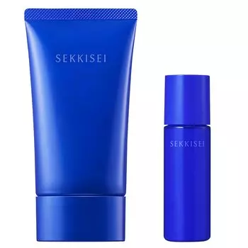 Sekkisei Clear Wellness UV Defense Gel Kit Солнцезащитный крем 70 г Лосьон 35 мл +