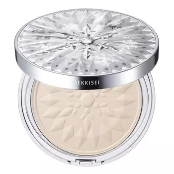 Sekkisei Precious Snow 4 17 г Пудра для лица Sebum Pores Содержит гиалуроновую кислоту бежевый