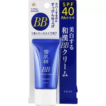 Sekkisei White Bb Cream 01 Слегка яркий натуральный тон кожи 30 г