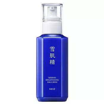 Sekkisei Whitening Emulsion Medicinal Sekkisei Brightening Emulsion 140mL Emulsion Whitening Rough Skin Spots Dull Coix Coix Licorice Chinese Herbal J