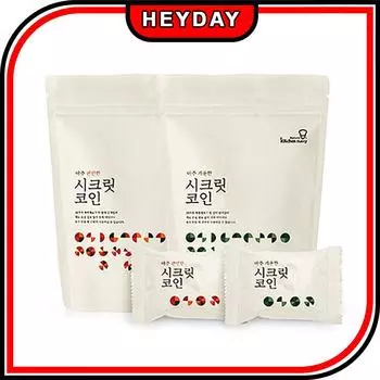 Секретная монета 80г (4г х 20 шт.) Красный Зеленый Натуральные Ингредиенты Red 80g (4g x 20 pieces)