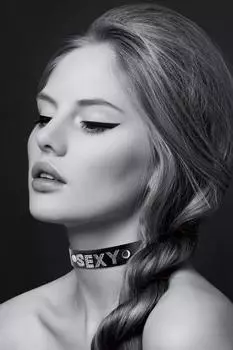 СЕКСУАЛЬНОЕ колье со стразами - Jewelry For You TU прозрачный