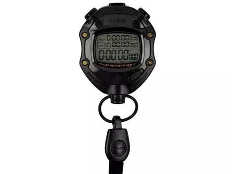 Секундомер профессиональный водонепроницаемый HS-80TW-1JH / CASIO черный НОВЫЙ из Японии