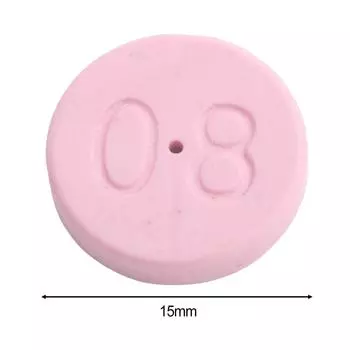 Сельскохозяйственная распылительная насадка для распыления керамики Аксессуары для опрыскивателя 0.8(15mm)