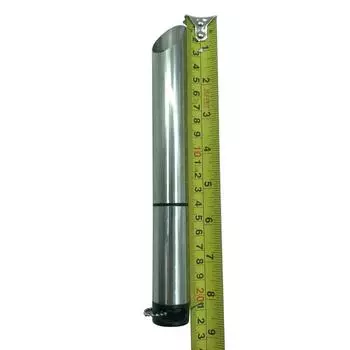 Сельскохозяйственная трубка для рассады из нержавеющей стали Сельскохозяйственные инструменты Цилиндрическая сеялка для пересадки Инструмент для цветочных горшков Детали посадочной машины