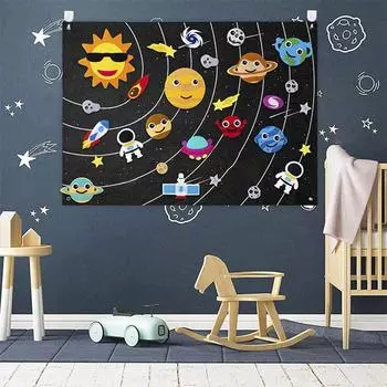 Сельскохозяйственные животные, фетровая доска для рассказов, фермерский дом, сборник рассказов, настенный декор, Монтессори, интерактивная головоломка для раннего обучения, игрушки, детский подарок