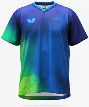 Selassia Shirt 46560 Blue S [Butterfly] синий