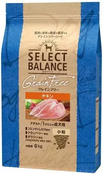 Select Balance Adult Chicken Small Grain для взрослых собак от 1 года и старше 6 кг беззерновой