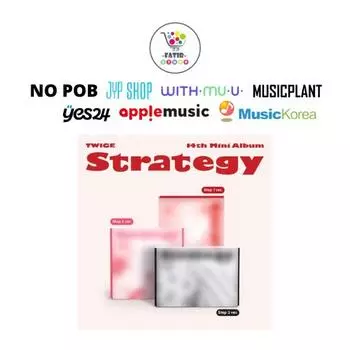 SELECT POB Twice 14th Мини-альбом Стратегия No POB Random Ver