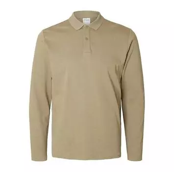Selected Slim Toulouse поло с длинными рукавами M