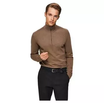 Selected Свитер с полумолнией Berg XL