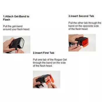 Selens 20 шт. Se-Cg20 Цветные гелевые фильтры для вспышек/Speedlite/Speedlight