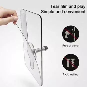 Самоклеящийся крючок Сильный клей для фоторамки Гвозди Крючки Настенные вешалки Часы Бесшовный H E7A1 10mm-1set