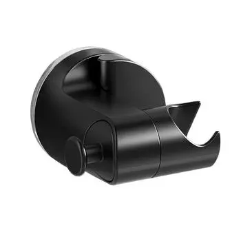 Self-adhesive Shower Holder 360°Adjustable Shower Head Stand Bracket Bathroom Accessories чёрный