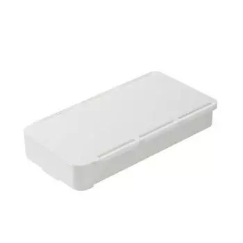 Self-Adhesive Undertable Drawer Large Capacity Under Desk Drawer Cosmetics Stationery Organizer White-20*10.5*3.3cm