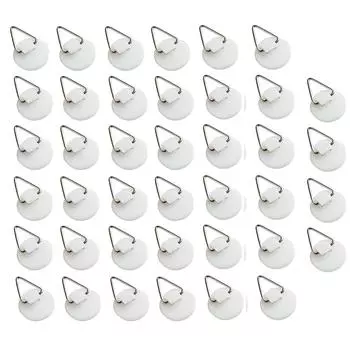 Self-Adhesive Vertical Wall Art Decor Supplies Wall Dishes Hook Plate Holders Plate Hanger round