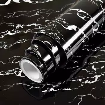 Self-adhesive Wall Paper Rolls High Temperature Resistance Waterproof Wall Stickers Waterproof and Oil Resistant Wallpaper Home 40CMX5M