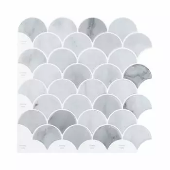 Self Adhesive Wall Stickers PVC Kitchen Backsplash New Imitation Wall Tiles For Home Decor