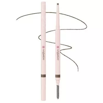 Self Beauty Ultra-Slim Eyebrow Pencil 0.04g, 1 piece, 02 Ash Brown